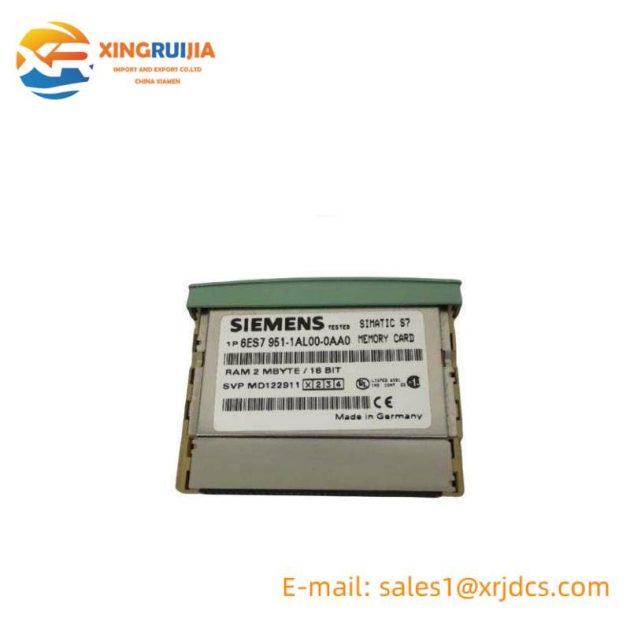 Siemens Simatic S7 RAM Memory Card 6ES7951-1AL00-0AA0 for Industrial Control Solutions