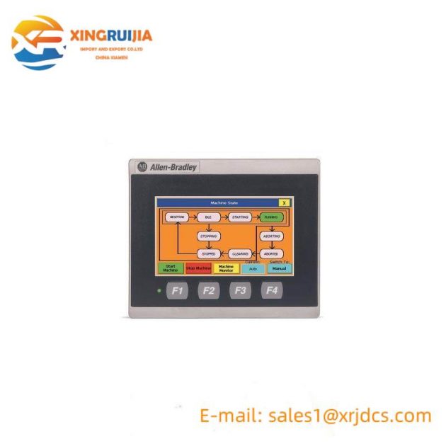 AB Industrial Controls 2711R-T4T Touch Screen TFT Display Module