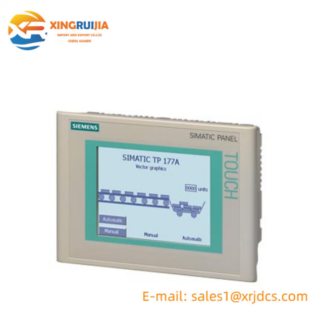 SIEMENS 6AV6642-0AA11-0AX1 Touch Panel TP177A - Advanced HMI Solution for Industry