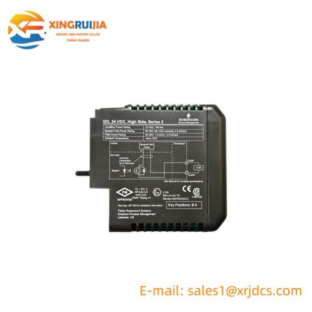 Emerson KJ3202X1-BA1 Module for Industrial Automation, featuring 12P2536X042 and VE4032S1T2B1 for Enhanced Performance