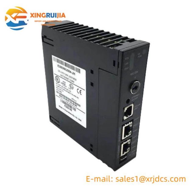 GE IC693NIU004: Ethernet Network Interface Unit, High-Speed Networking for Industrial Control Systems