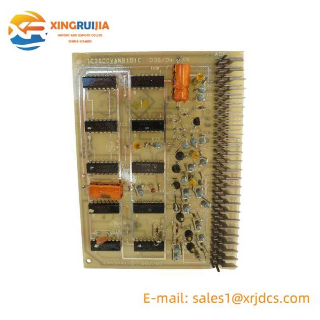 GE IC3600VANB1D1C: Advanced Control PLC Annunciator Board for Industrial Automation