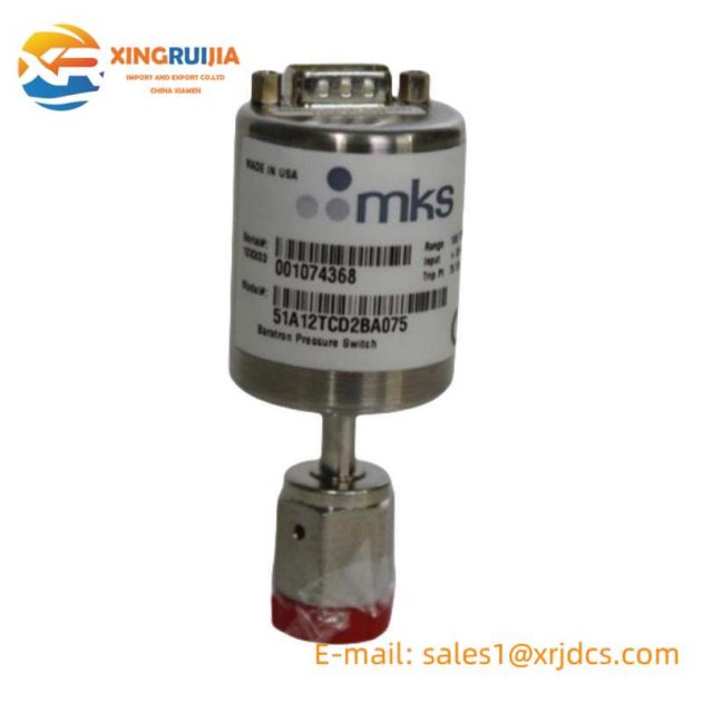 MKS 51A12TCD2BA075 Pressure Switch, Precision Engineering for Industrial Control