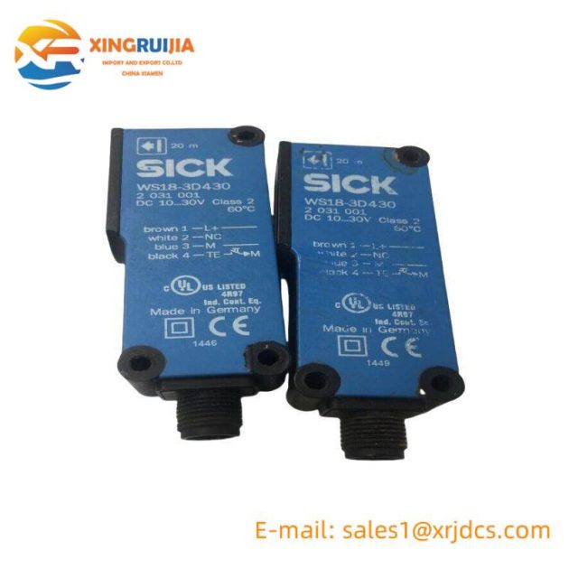 SICK WS18-3D430 Sensor, Industrial Control, 3D Detection, Advanced Technology