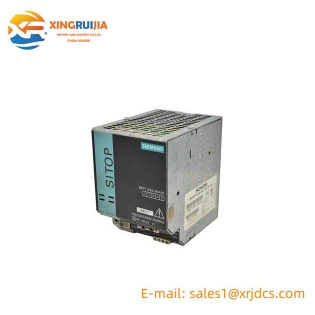 SIEMENS 6EP1334-3BA00 Power Supply - Industrial Automation Power Solution