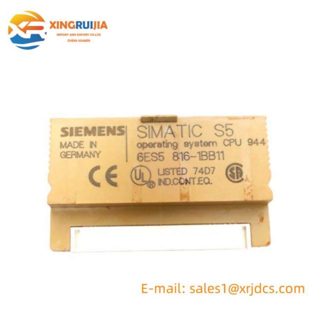 SIEMENS 6ES5816-1BB11: Advanced Control Module for Industrial Automation