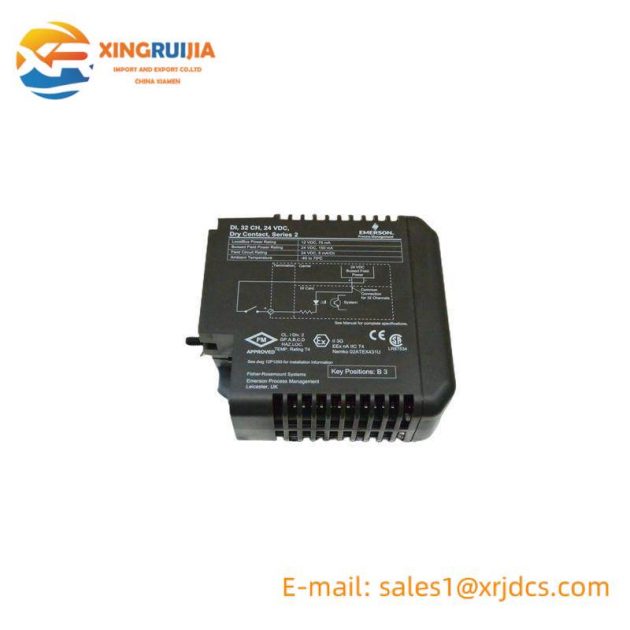 EMERSON KJ3222X1-EA1 Input Module for Industrial Control Systems