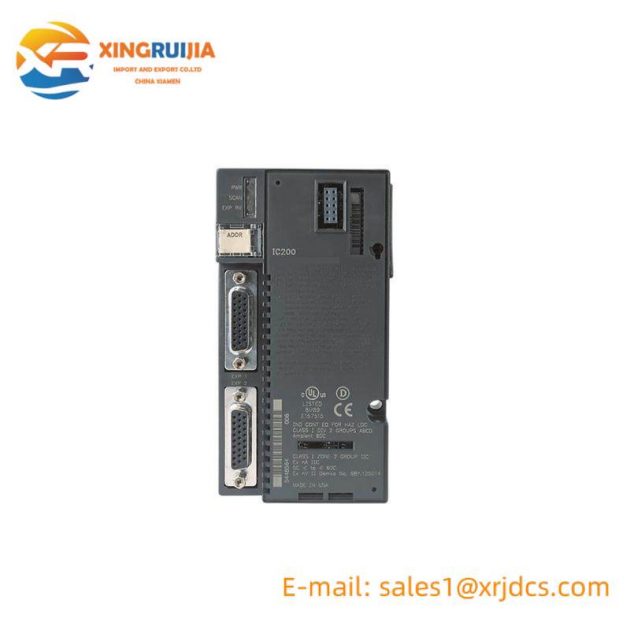 GE IC200PNS001 - Remote I/O Unit for Industrial Automation